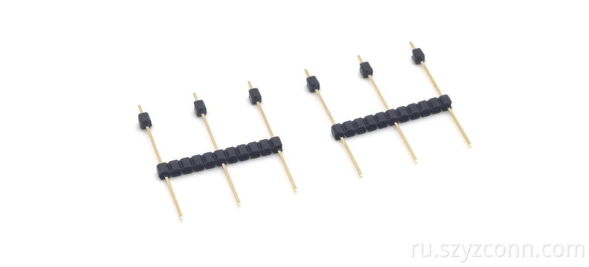 Штыревой разъем 2,0 мм, прямой 2.0mm pin header straight